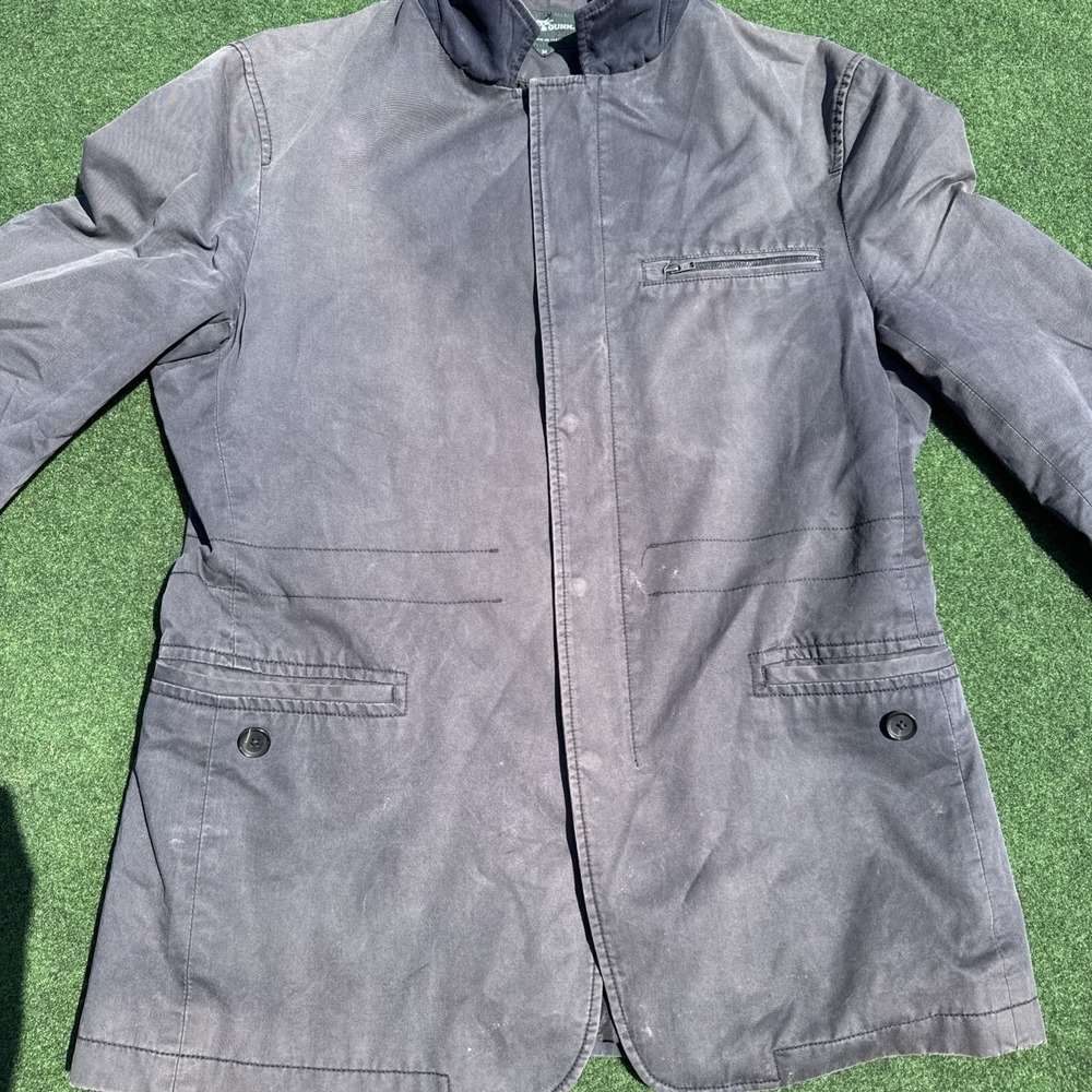 Rodd & Gunn Jacket‎ Armitage Work Coat Womens Size M Black Wax Harrington - Picture 5 of 12